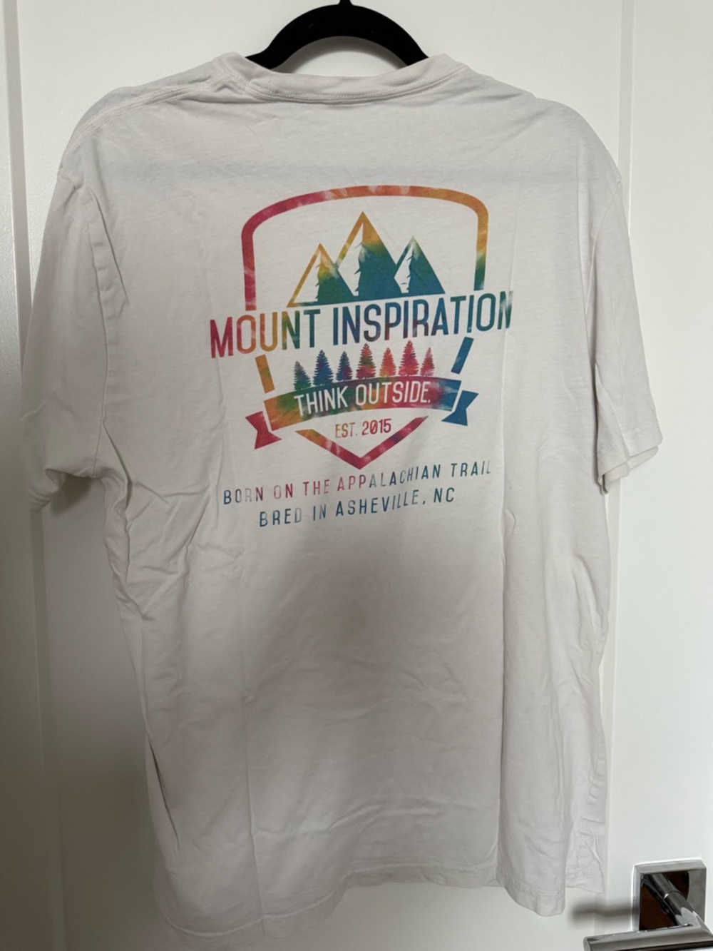 White Graphic Tee - Think Outside